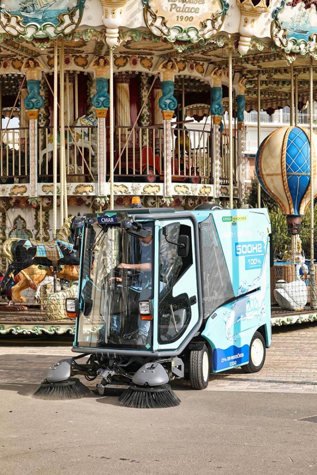 Balayeuse 100% hydrogene Green Machines 500 H2 image 1