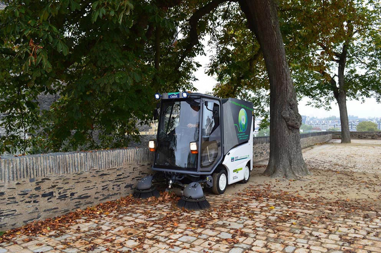 Balayeuse de voirie électrique - Smartwind