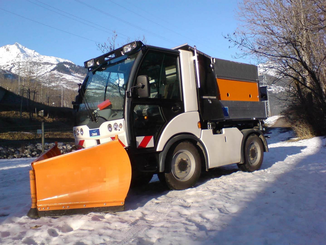 Fraise à neige, accessoire pour porte-outils thermique pour neige